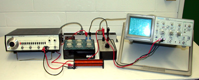 DEM 52B - AC resonance damping in L, R and C circuits.