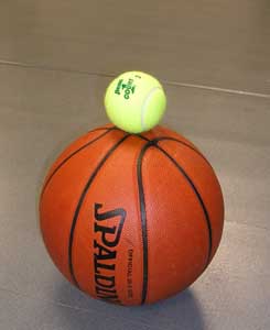 DLD11 - Basketball and Tennis Ball